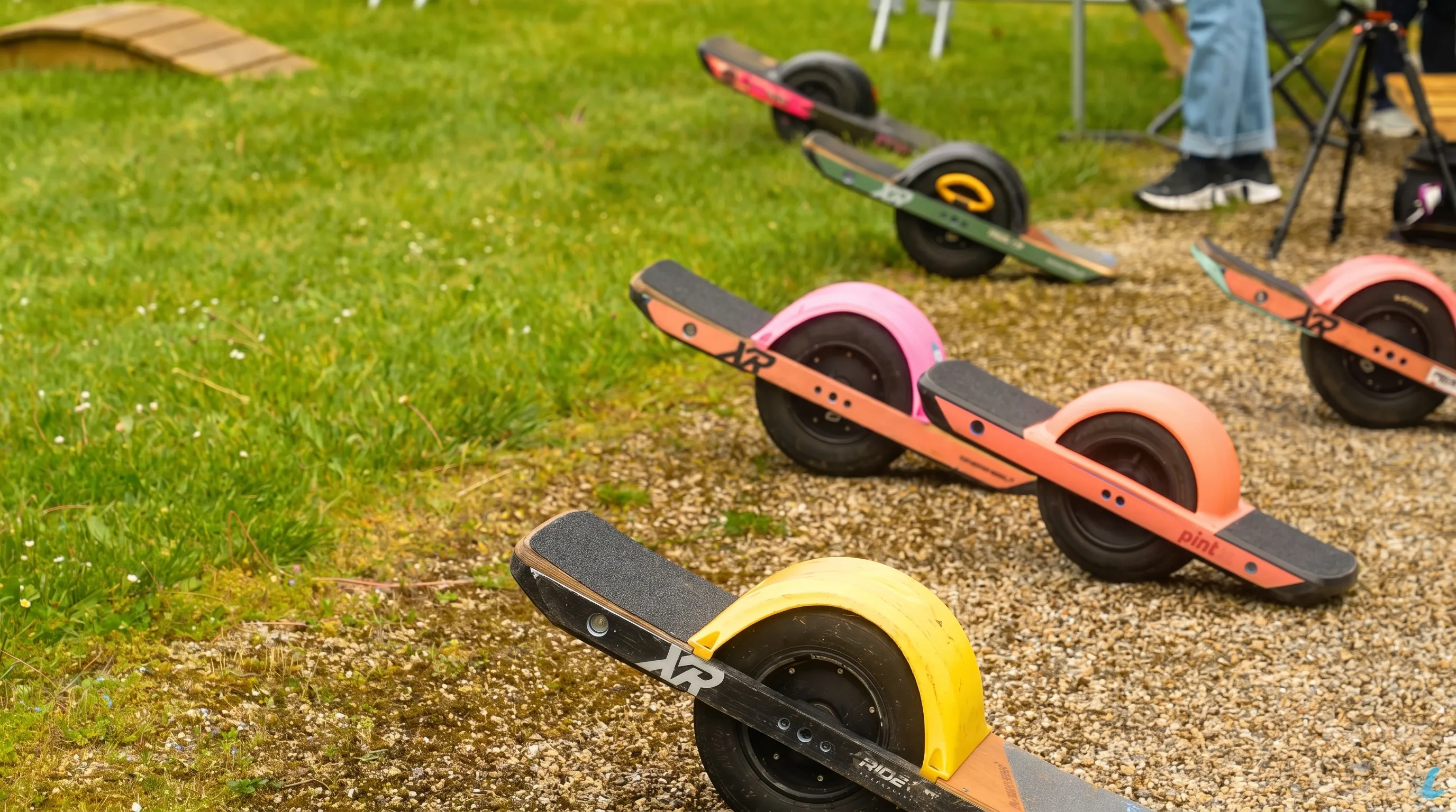 Flotte de Onewheels LOWP — matériel fourni sur place
